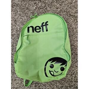 NEFF "DAILY PACK" UNISEX GRAY SCHOOL BLACK BACKPACK